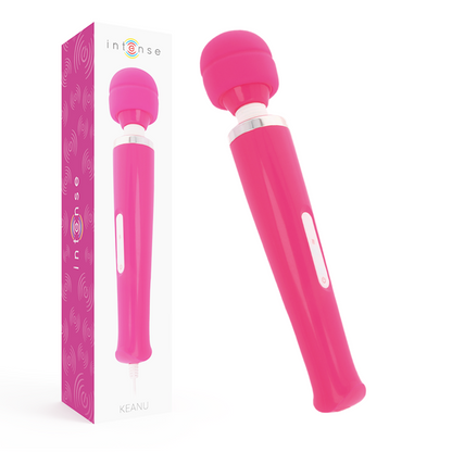 Comprar INTENSE Keanu Wand Rosa – Masajeador Potente Con Curvas Atractivas-Noxtic