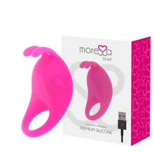 Comprar MORESSE Brad Premium Silicone Rosa – Juguete Recargable Con Diseño Innovador Para Placer Compartido-Noxtic