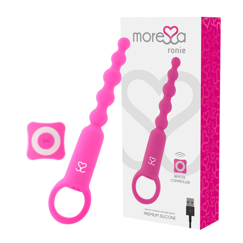 Comprar MORESSA Ronie Rosario Anal Con Control Remoto Rosa – Diseño Elegante Para Exploración Sensitiva-Noxtic