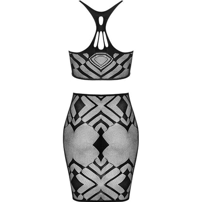 Comprar OBSESSIVE K101 Top Y Falda S M L – Conjunto De Lencería Elegante Para Comodidad Y Estilo-Noxtic