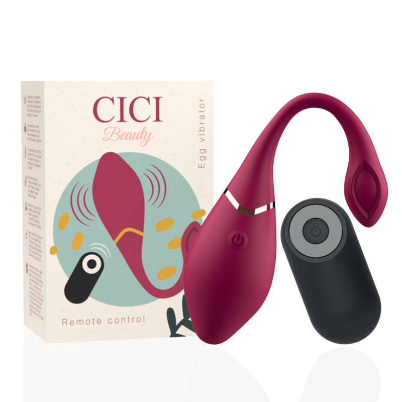 Comprar CICI BEAUTY Huevo Vibrador De Silicona Premium – Estimulador Recargable Con Control Remoto Para Placer Personalizado-Noxtic