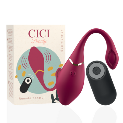 Comprar CICI BEAUTY Huevo Vibrador De Silicona Premium – Estimulador Recargable Con Control Remoto Para Placer Personalizado-Noxtic