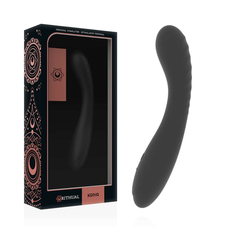 RITHUAL - KRIYA RECHARGEABLE G-SPOT STIMULATOR BLACK