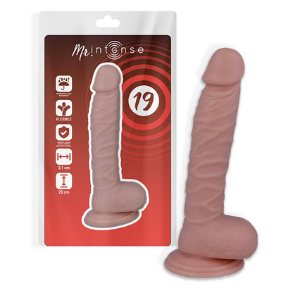 Comprar MR INTENSE Dildo Realista 20 Cm – Tacto Suave Con Diseño Natural Para Uso Placentero-Noxtic