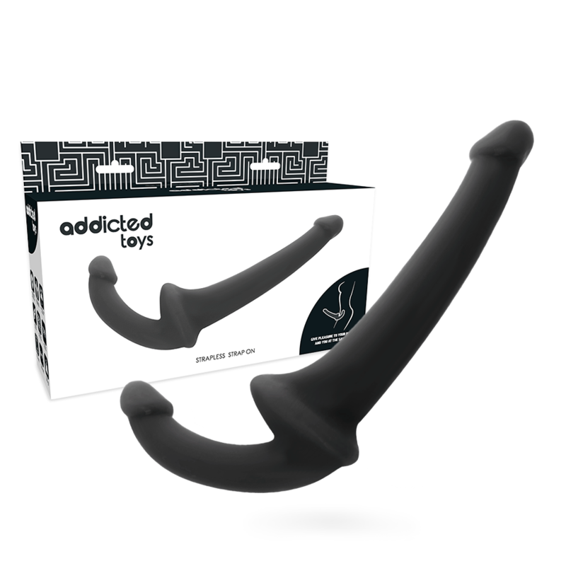 ADDICTED TOYS - DILDO NERO SENZA IMBRACATURA