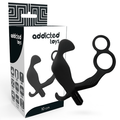 Comprar ADDICTED TOYS Plug Anal Con Anilla Doble – Estimulación Innovadora Para Placer Íntimo-Noxtic