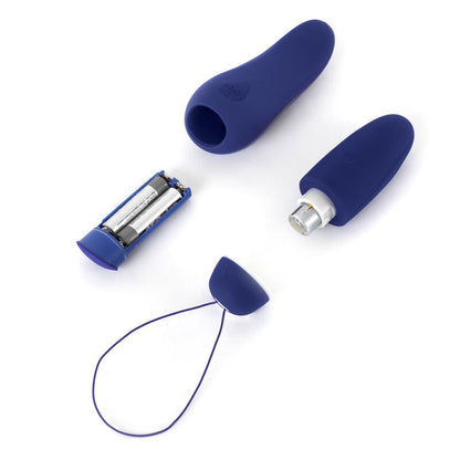 B SWISH Bnaughty Deluxe Unleashed Azul Medianoche – Bala Vibradora Compacta Para Placer Discreto