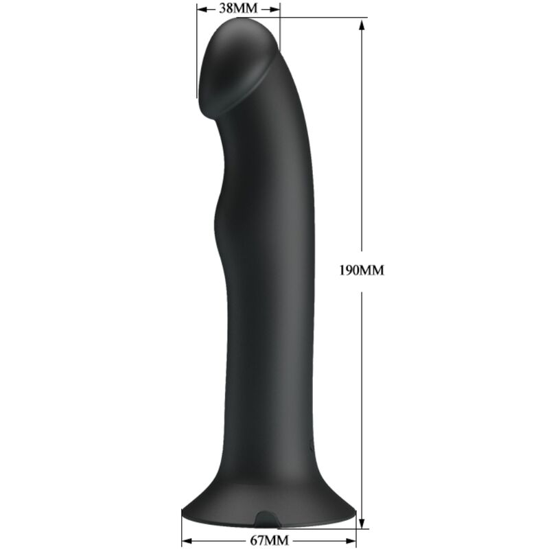 PRETTY LOVE Murray Vibrador Y Succionador Negro – Diseño Elegante Con 12 Funciones Para Placer Personalizado