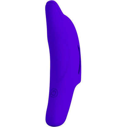 Stimolatore per dita Pretty Love Delphini Blu Scuro – Design ergonomico con silicone medico per sensazioni uniche