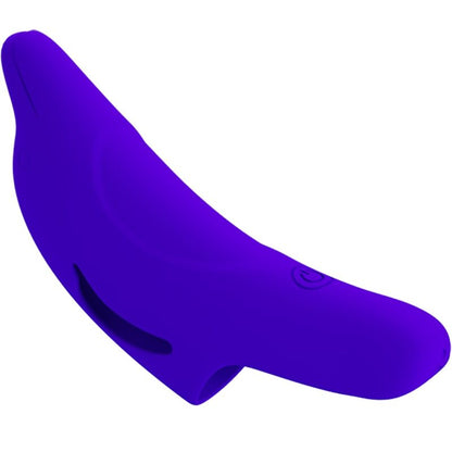 Stimolatore per dita Pretty Love Delphini Blu Scuro – Design ergonomico con silicone medico per sensazioni uniche