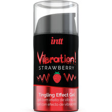 Comprar INTT Gel Vibrador Líquido Fresa 15 ml – Estimulante Íntimo Para Sensaciones Dulces y Vibrantes-Noxtic