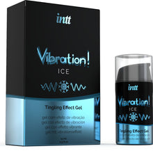 INTT Gel Vibrador Efecto Frío 15ml – Estimulante Íntimo Para Sensaciones Refrescantes
