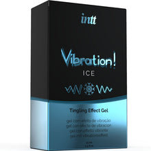 INTT Gel Vibrador Efecto Frío 15ml – Estimulante Íntimo Para Sensaciones Refrescantes