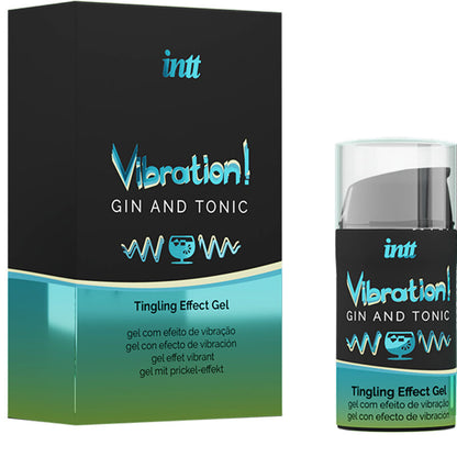 Comprar INTT Gel Vibrador Líquido Gin & Tonic 15ml – Estimulante Con Efecto Refrescante Para Una Experiencia Única-Noxtic