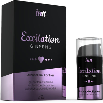 INTT LUBRICANTS - INTIMATE STIMULATING AND EXCITING GEL, WARMTH, ACTIVATING SEXUAL DESIRE