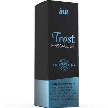 Gel da massaggio al gusto di menta INTT – Effetto rinfrescante intenso per un piacere rinfrescante