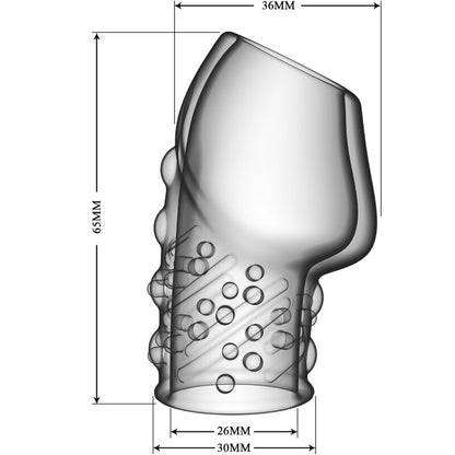 PRETTY LOVE Matias Addensante Trasparente – Design Innovativo per Esperienze Uniche