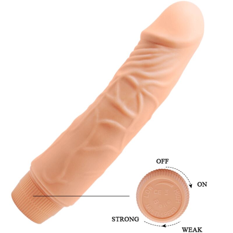 BAILE Barbara Vibrador Realístico 20 CM – Diseño Ergonómico Para Placer Intenso
