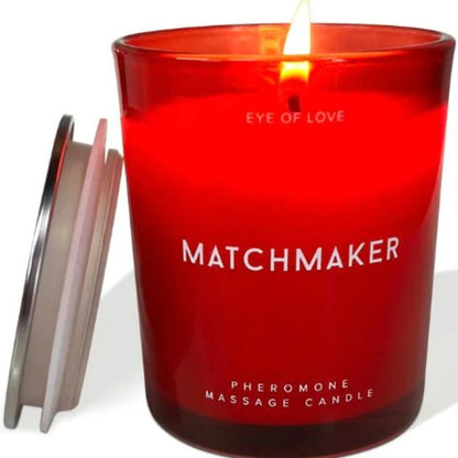 EYE OF LOVE Matchmaker Red Diamond – Vela De Masaje Aromática Para Experiencia Sensorial Elegante