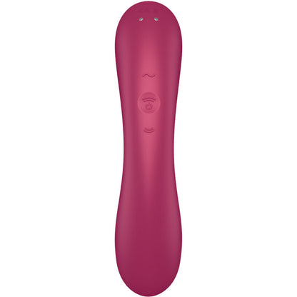 SATISFYER - CURVE TRINITY 1 AIR PULSE VIBRATION GRAY