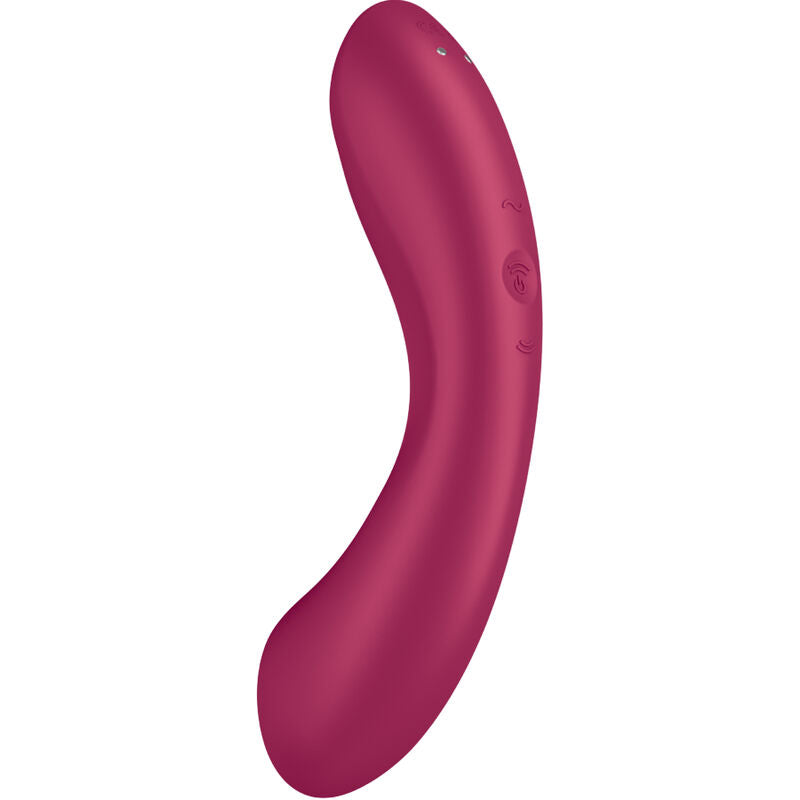 SATISFYER - CURVE TRINITY 1 AIR PULSE VIBRATION GRAY