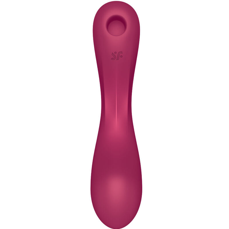 SATISFYER - CURVE TRINITY 1 AIR PULSE VIBRATION GRAY