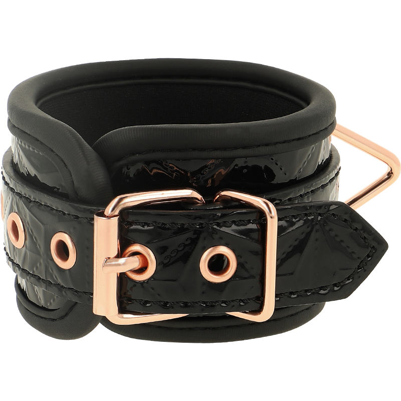 COQUETTE CHIC DESIRE - BLACK EDITION NEOPRENE-LINED HANDCUFFS