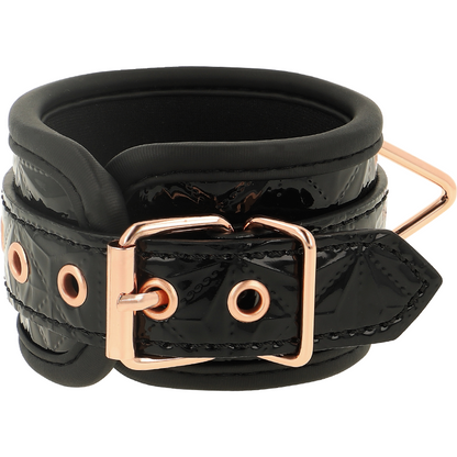 COQUETTE CHIC DESIRE - BLACK EDITION NEOPRENE-LINED HANDCUFFS