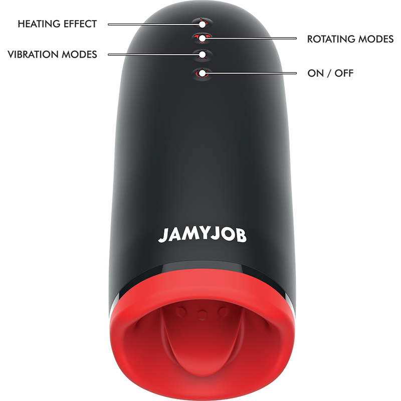 Comprar JAMYJOB Spin-X Masturbador – Diseño Con Rotación Y Función Calor Para Placer Único-Noxtic