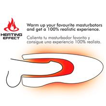 JAMYJOB - SPIN-X MASTURBATOR WITH ROTATION AND HEAT FUNCTION