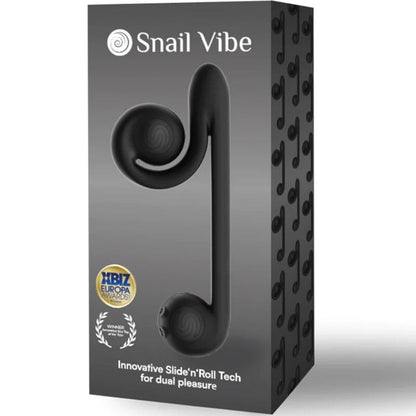 Comprar SNAIL VIBE Vibrador Multiacción Negro – Diseño Recargable Para Experiencia Sensorial Inigualable-Noxtic