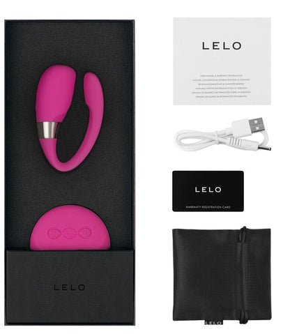LELO Insignia Tiani 3 Fucsia – Masajeador Para Parejas Con Doble Potencia De Vibración