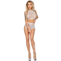 Comprar Me Seduce Mona Set Blanco S M – Conjunto De Lencería Elegante Con Comodidad Excepcional-Noxtic