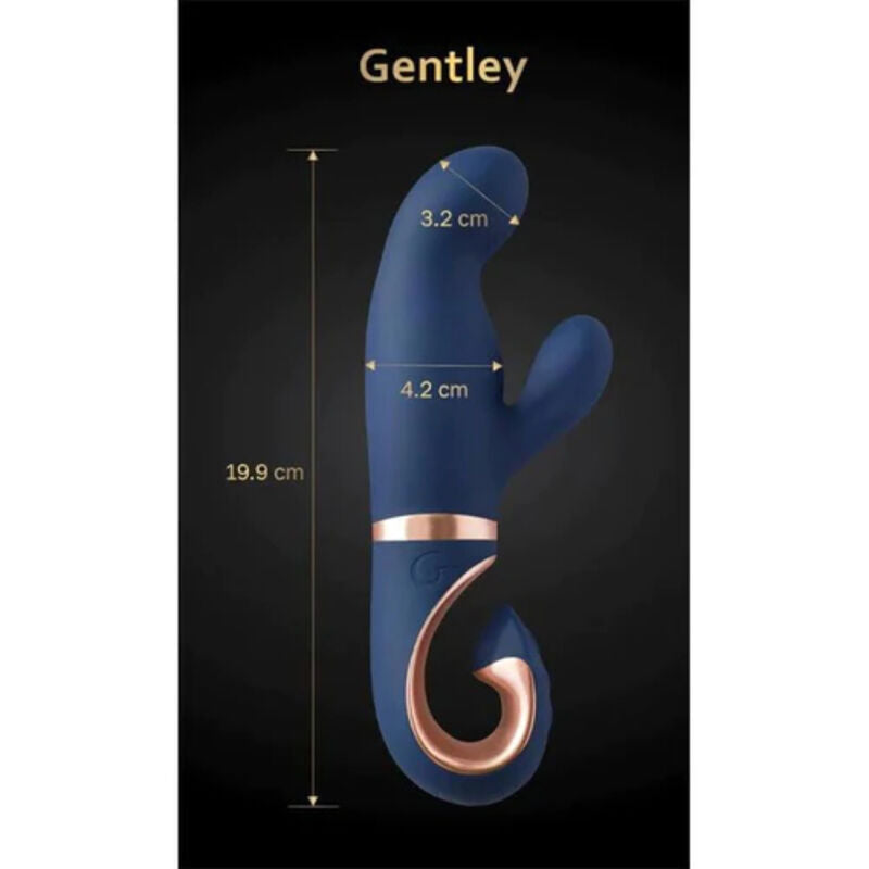 G-VIBE Gentley G-Spot Vibe Caribbean Blue – Vibratore dal design esclusivo per un piacere intenso