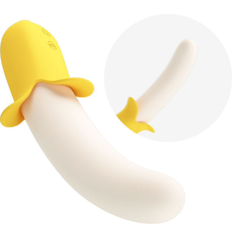 Comprar Pretty Love Banana Geek Super Power – Vibrador Recargable Con Diseño Curvado Y Siete Modos De Vibración-Noxtic