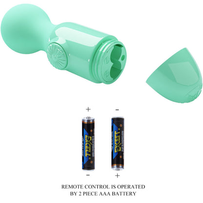 Comprar Pretty Love Mini Masajeador Personal Verde – Diseño Ergonómico Para Placer Intimo-Noxtic