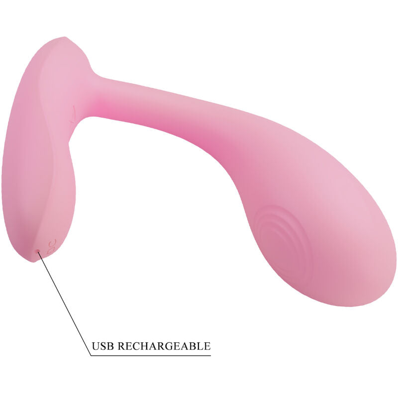 Pretty Love Baird G-Spot Rosa – Vibrador Recargable Con Diseño Ergonómico Y 12 Modos De Vibración