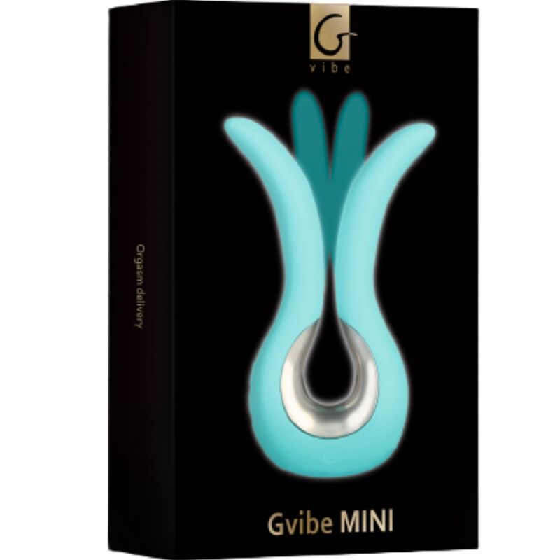 G-VIBE Fun Toys Mini Tiffany Mint – Vibratore compatto con doppia stimolazione per un piacere intenso