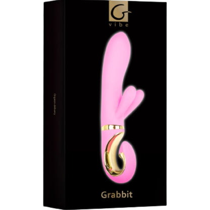 G-VIBE G-Rabbit Pink – Vibratore con design ergonomico e tre motori per una stimolazione potente