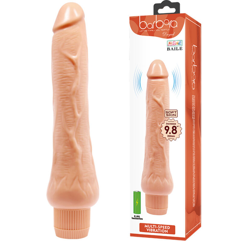 Comprar BAILE Barbara Vibrador Realista 25 CM – Diseño Suave Para Experiencia Sensorial Única-Noxtic