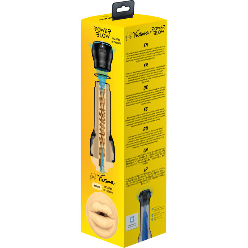 Comprar KIIROO PowerBlow Y Feel Victoria June Combo Set – Innovadora Tecnología De Succión Para Placer Personalizado-Noxtic
