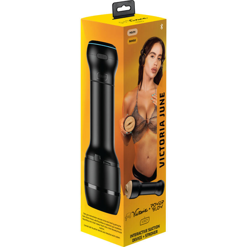 Comprar KIIROO PowerBlow Y Feel Victoria June Combo Set – Innovadora Tecnología De Succión Para Placer Personalizado-Noxtic