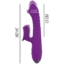Comprar INTENSE IGGY Vibrador Multifunción Morado – Estimulador Recargable Con Movimiento Realista-Noxtic