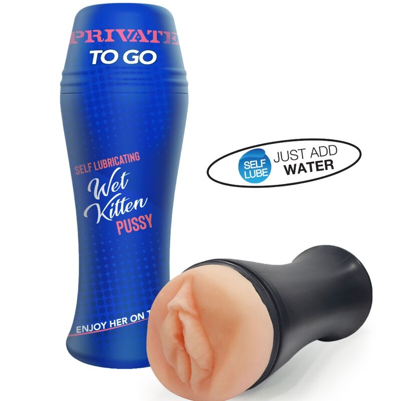 Comprar PRIVATE Wet Kitten Self Lube To Go – Masturbador Compacto Con Diseño Discreto Para Placer Instantáneo-Noxtic