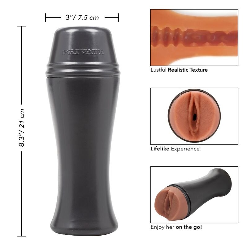 Comprar PRIVATE Masturbador Slutty Señorita To Go – Diseño Compacto Para Placer Intenso y Discreto-Noxtic