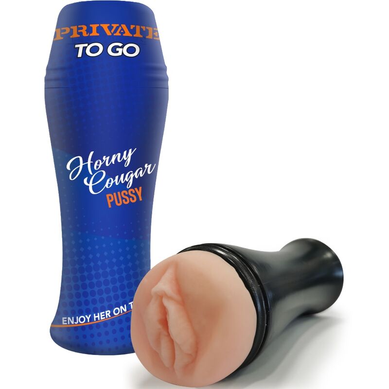 Comprar PRIVATE Horny Cougar To Go – Masturbador Compacto Para Placer En Movimiento-Noxtic
