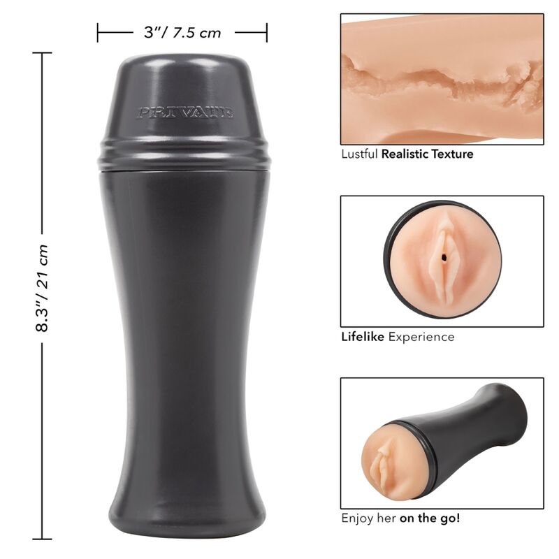 Comprar PRIVATE Hot Bombshell To Go – Masturbador Compacto Con Diseño Portátil Para Placer En Cualquier Lugar-Noxtic