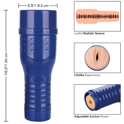 Masturbatore PRIVATO Julia De Lucia – Design realistico con texture morbida per un piacere intenso