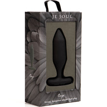 JE JOUE Onyx Anal Plug – Vibratore con design ergonomico per la stimolazione sensoriale