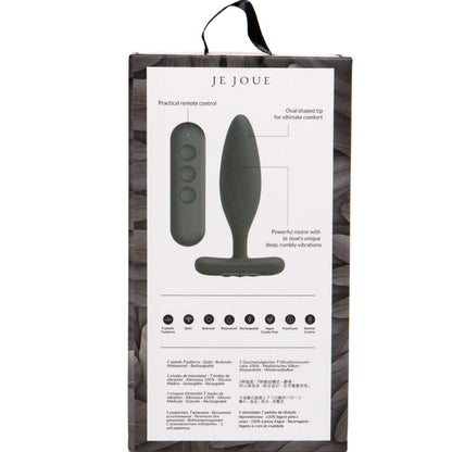 Comprar JE JOUE Vesta Plug Anal Negro – Diseño Elegante Para Exploración Confortable-Noxtic